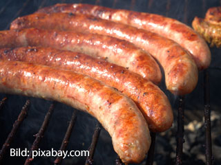 Rindsbratwürste